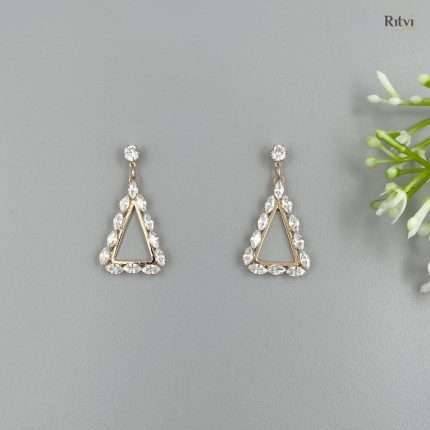 Ritvi jewels Sara Crystal Fashion Earrings