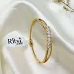 Ritvi Sanya Zircon Rose Gold Bracelet