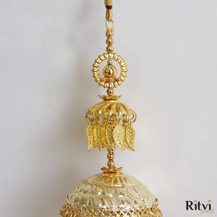 Ritvi Pearl Beaded Gold Plated Bridal Kalira