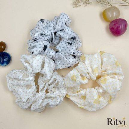 ritvi-heart-print-cotton-scrunchies-set-of-3