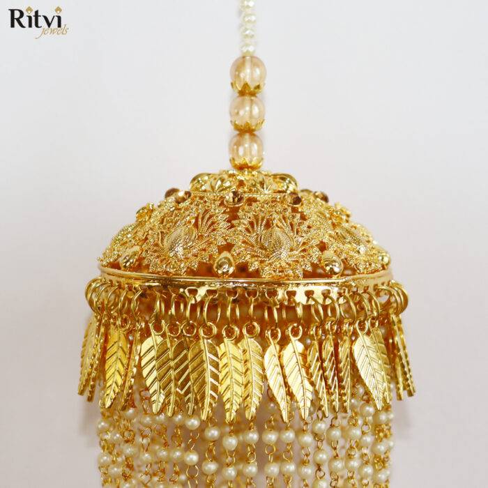Aadhavi Gold Plated Bridal Kalira