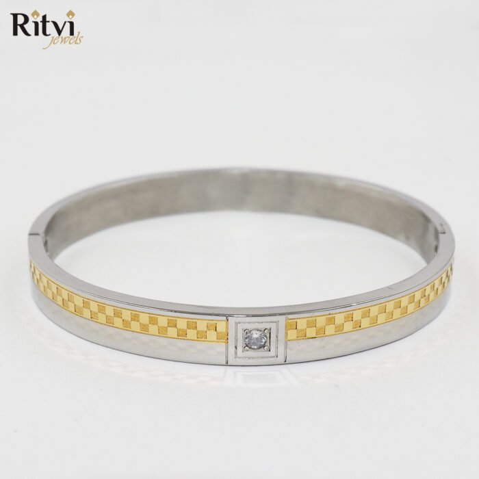 Azan Band Bracelet For Men Silver