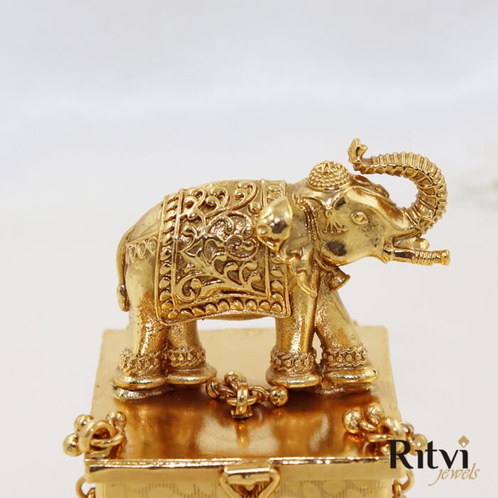 Eta Elephant Gold Sindoor Dabi