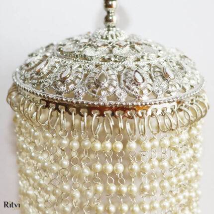 Chaya silver bridal kaleera