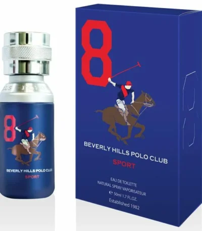 Beverly Hills Polo Club Sport 8 Eau De Toilette 50ml