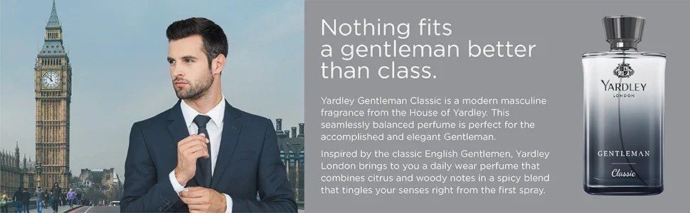 Yardley London Gentleman Classic Daily Wear Perfume (100ml) (1)