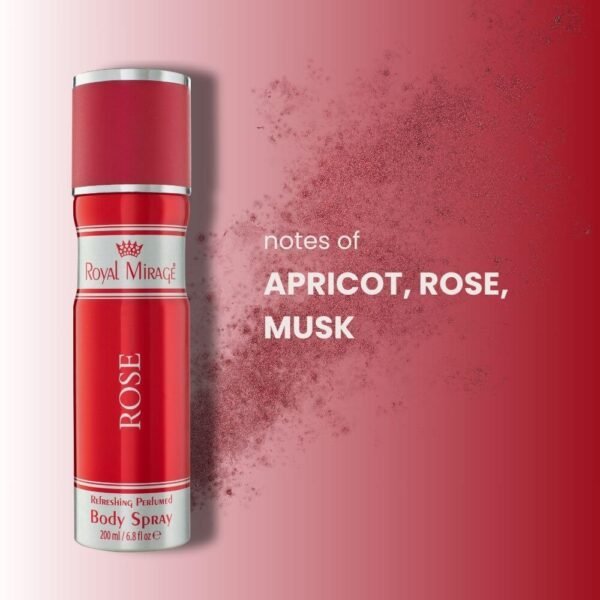 Royal Mirage Rose Body Spray 200ml