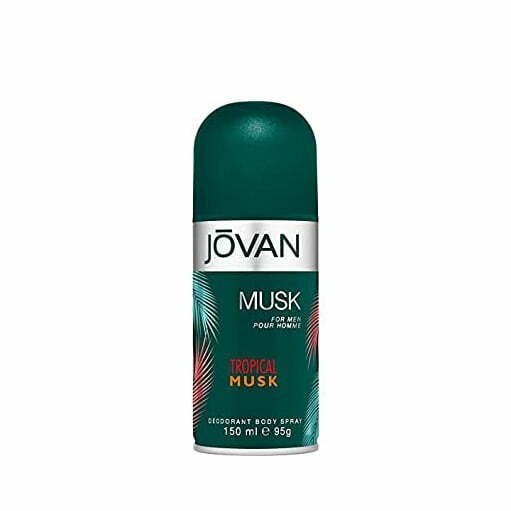 Jovan Tropical Musk Deodorant Body Spray For Men-150ml