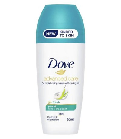 Dove Advanced Care Go Fresh Pear & Aloe Vera Scent Antiperspirant Roll On 50ml