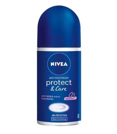 Nivea Protect And Care Antiperspirant Deodorant Roll On 50Ml 01