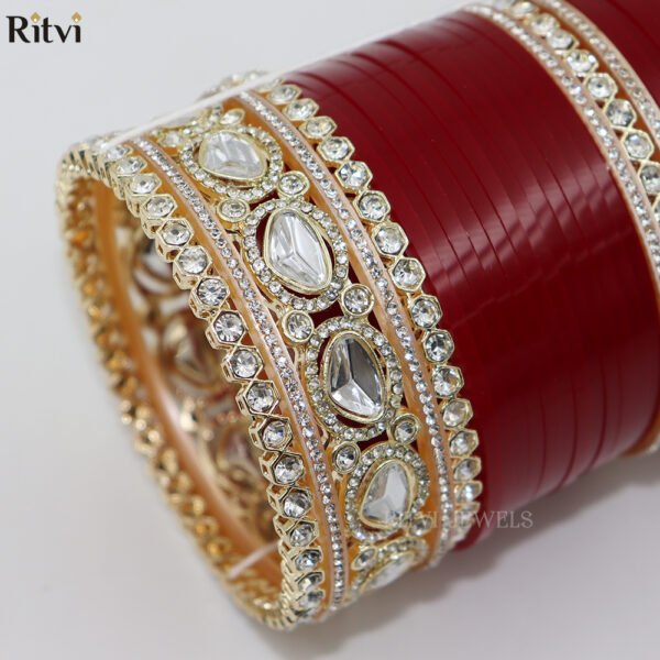 Disha Punjabi Bridal Chura Ritvi Jewels The Art of Jewels