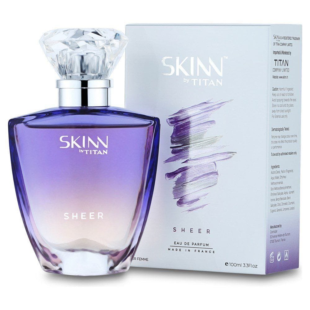 61z8FRmLJL._SL1000_.jpg Skinn By Titan Sheer For Women-100ml - Image 1