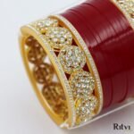 Aaloka Miniature Bridal Chura For Women 16785 - Image 2