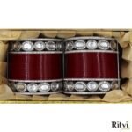 Aapti Silver Miniature Wedding Bridal Chura 9248