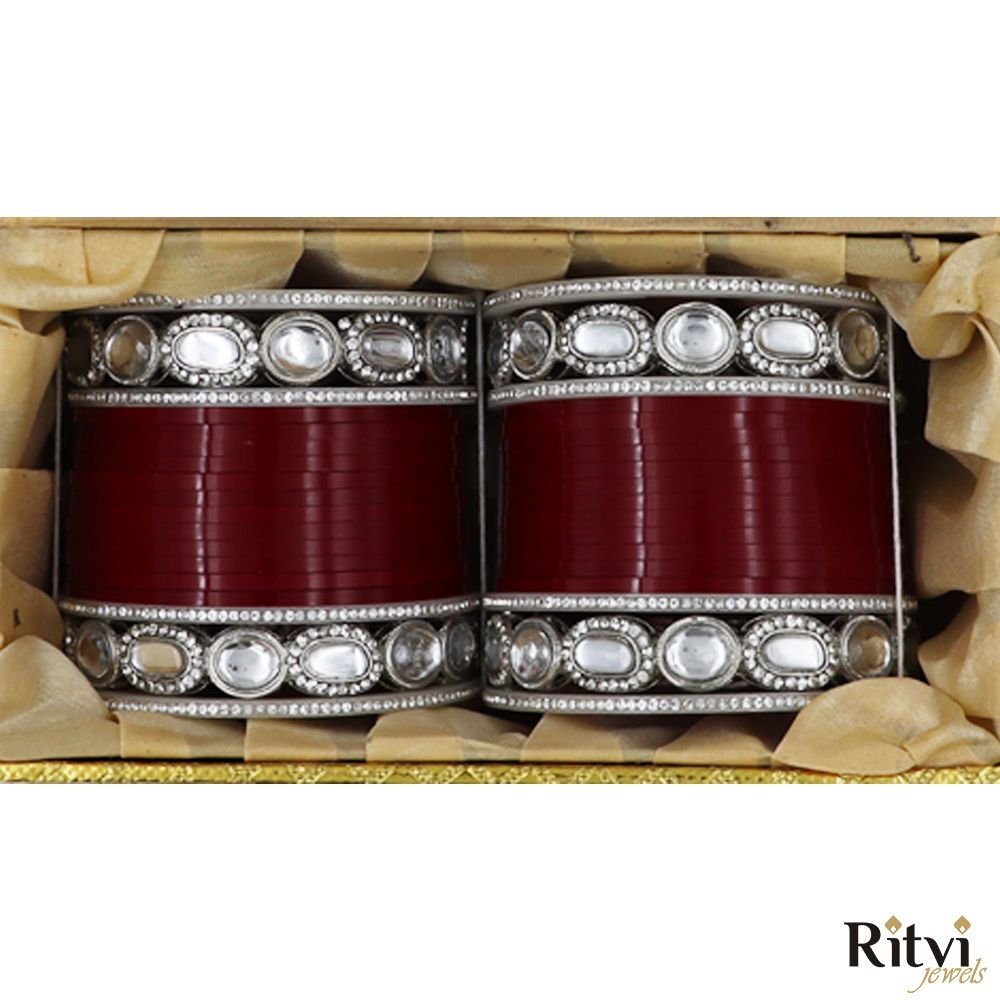 Aapti-Silver-Miniature-Wedding-Bridal-Chura-9248-1.jpg Aapti Silver Miniature Wedding Bridal Chura 9248 - Image 1