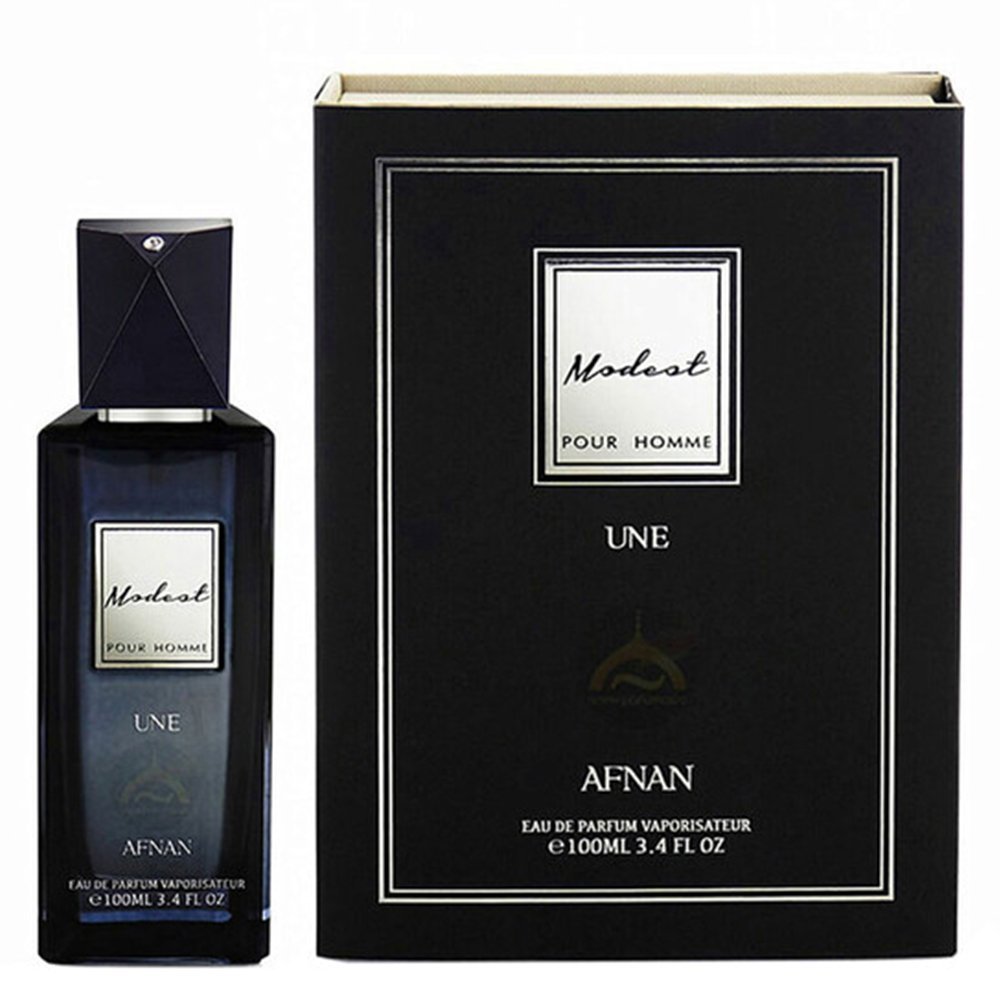 Afnan-Mens-Modest-Une-Pour-Homme-EDP-Spray-01.jpg Afnan Modest Une Pour Homme EDP (100ml) - Image 1