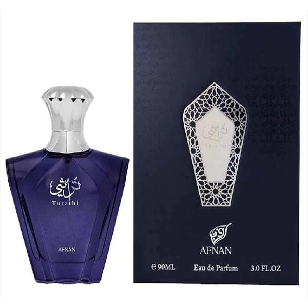 Afnan-Turathi-Blue-Eau-De-Parfum-For-Men-90ml-1.jpg Afnan Turathi Blue Eau De Parfum For Men 90ml - Image 1