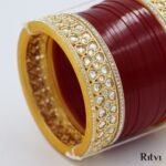 Akshara Kundan Miniature Bridal Chura 16938 - Image 2