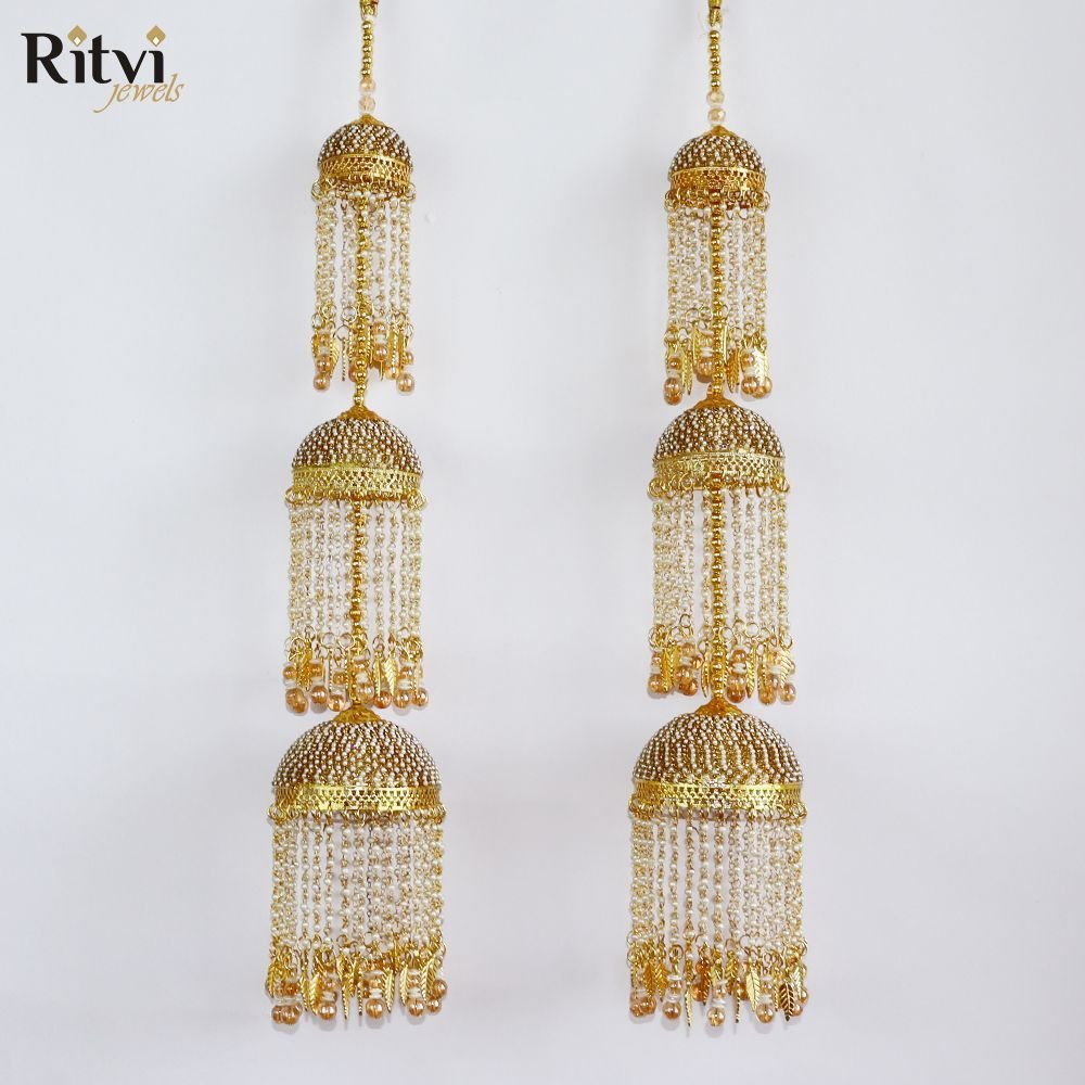 Avni-Heavy-Layered-Gold-Bridal-Kalira-2.jpg Buy Avni Heavy Layered Gold Bridal Kalira - Image 1