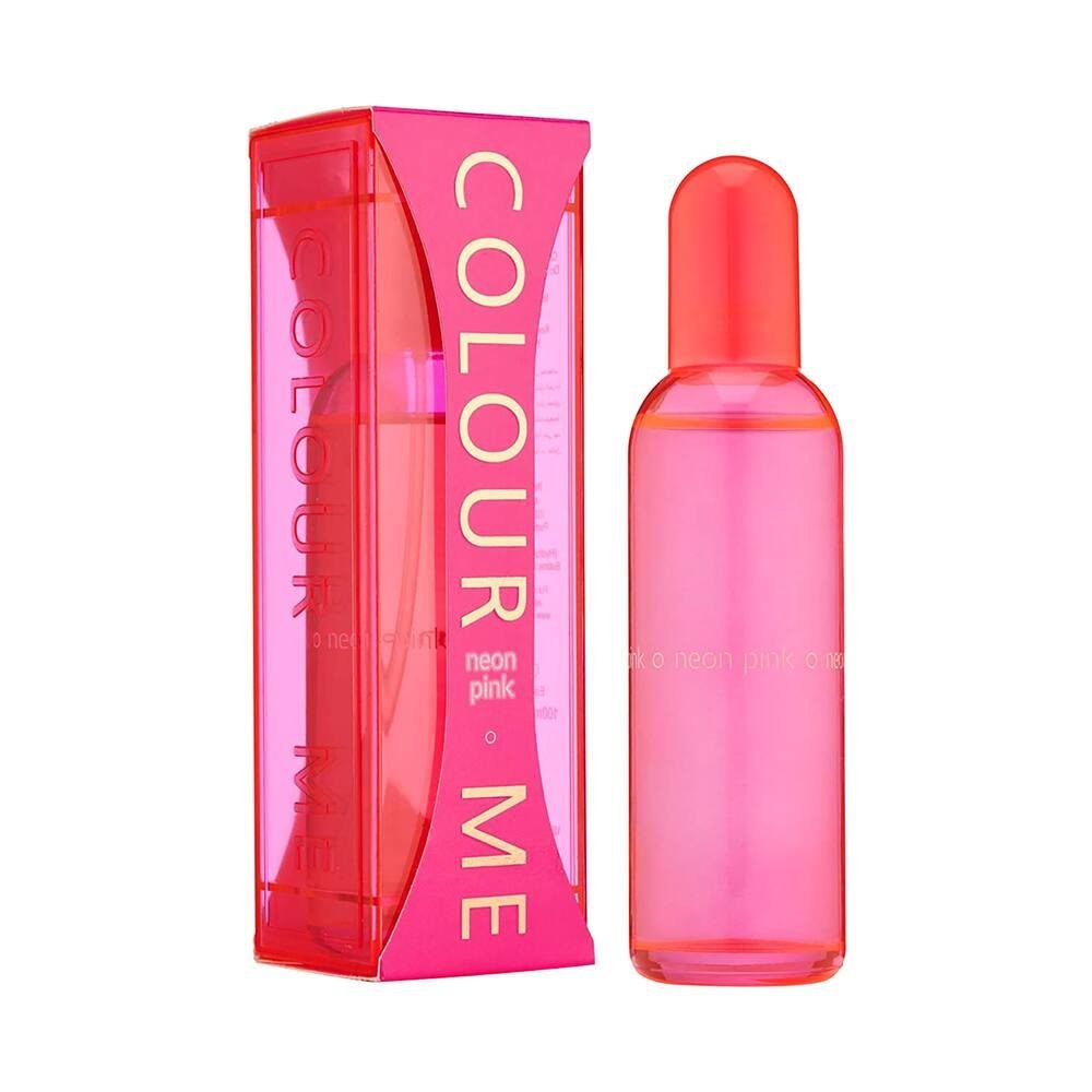Colour-Me-Femme-Neon-Pink-Eau-De-Parfum-100ml-03.jpg Colour Me Femme Neon Pink Eau De Parfum (100ml) - Image 1