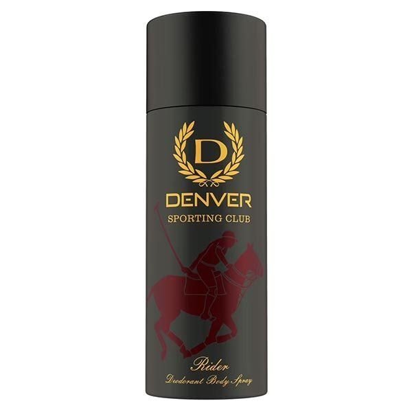 Denver-Sporting-Club-Rider-Deodorant-Body-Spray-for-Men-165ml.jpg Denver Sporting Club Rider Deodorant Body Spray for Men (165ml) - Image 1