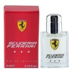 Ferrari Scuderia Red Eau De Toilette Miniature Perfume For Men (4ml)