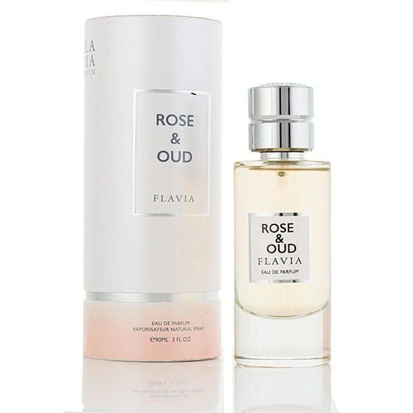 Flavia-Rose-Oud-Eau-De-Parfum-90ml-01.jpg Flavia Rose & Oud Eau De Parfum (90ml) - Image 1