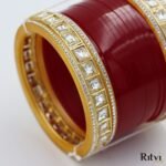 Isha Kundan Miniature Bridal Chura 16933 - Image 2