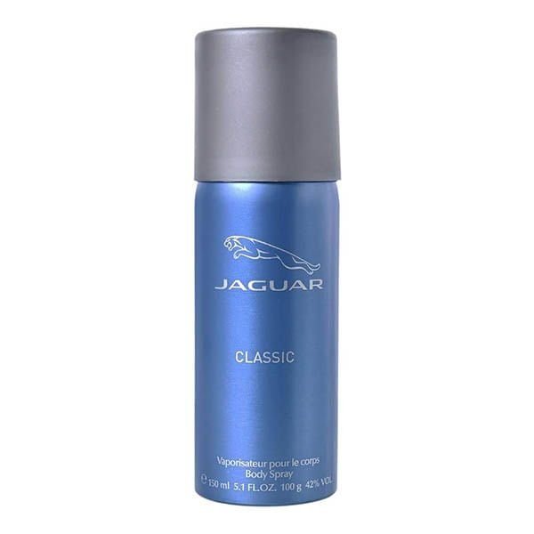 JAGUAR-Classic-Deodorant-Spray-For-Men-150-ml-01.jpg Jaguar Classic Deodorant Spray For Men (150ml) - Image 1