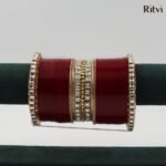 Ritvi Kundan Bridal Chura - Image 3