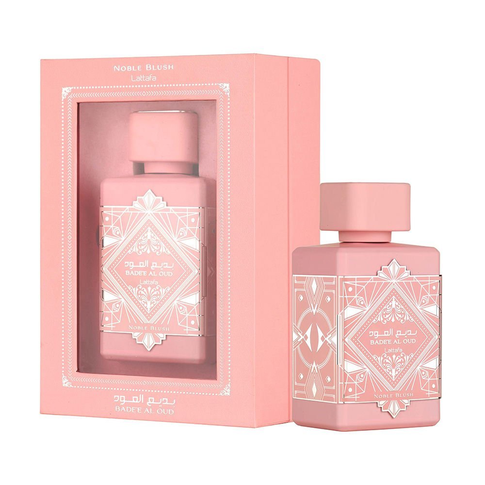 Lattafa-Badee-Al-Oud-Noble-Blush-Long-Lasting-Eau-De-Parfum-01.jpg Lattafa Badee Al Oud Noble Blush Eau De Parfum (100ml) - Image 1
