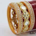 Naina Gold Kundan Wedding Bridal Chura 2501 - Image 2