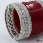 Neena Silver AD Punjabi Bridal Chura 341 - Image 2