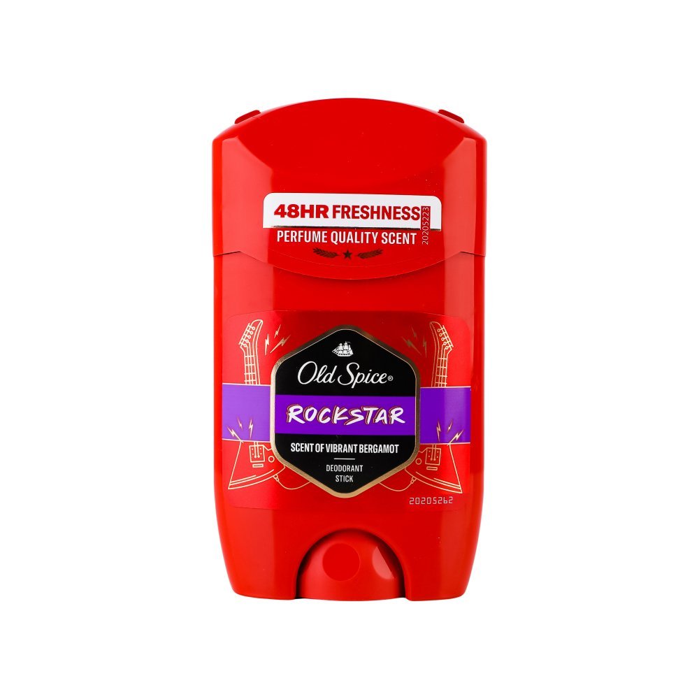 Old-Spice-Rockstar-Deodorant-Stick-50ml-01.jpg Old Spice Rockstar Deodorant Stick (50ml) - Image 1