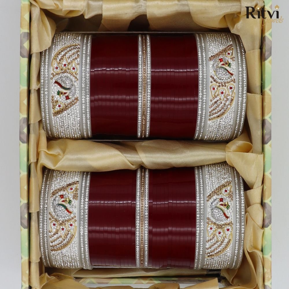 Ritvi-Devi-Bridal-Chura-8-2.jpg Ritvi Devi Bridal Chura - Image 1