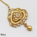 Ritvi Mishu Polki Maang Tikka - Image 2