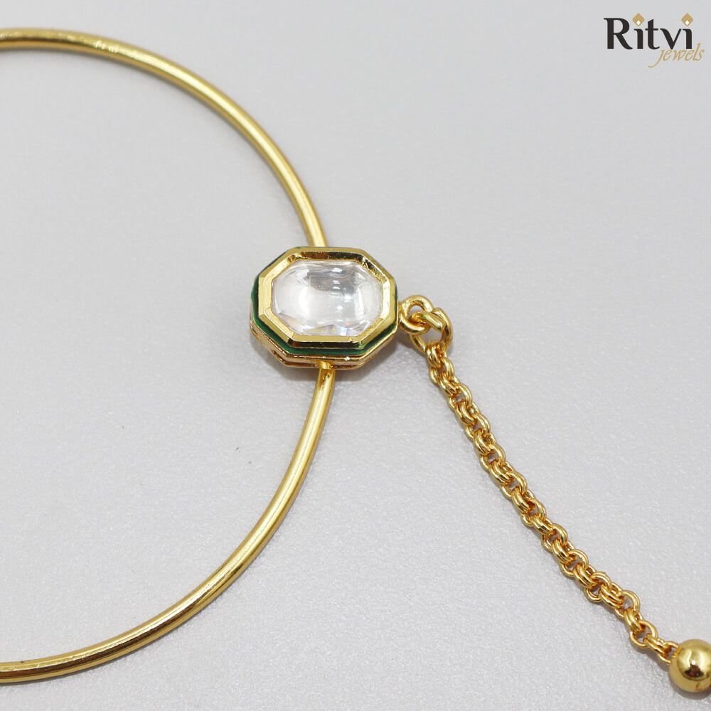 Ritvi-Ruchi-Kundan-Nose-RingNath-2.jpg Ritvi Ruchi Kundan Nose Ring/Nath - Image 1