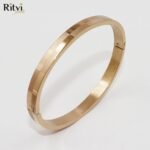 Ritvi Shila Band Bracelet For Women Rose Gold