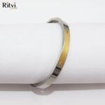 Ritvi Somani Band Bracelet For Women Silver - Image 4