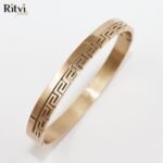 Saden Continuous Line Rose Gold Men Bracelet - Image 2
