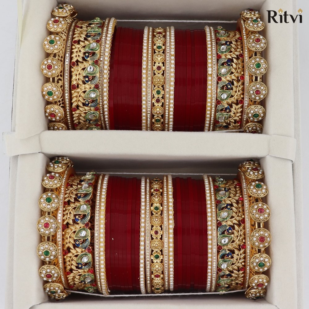 Urvashi-1.jpg Kriti Bridal Chura - Image 1