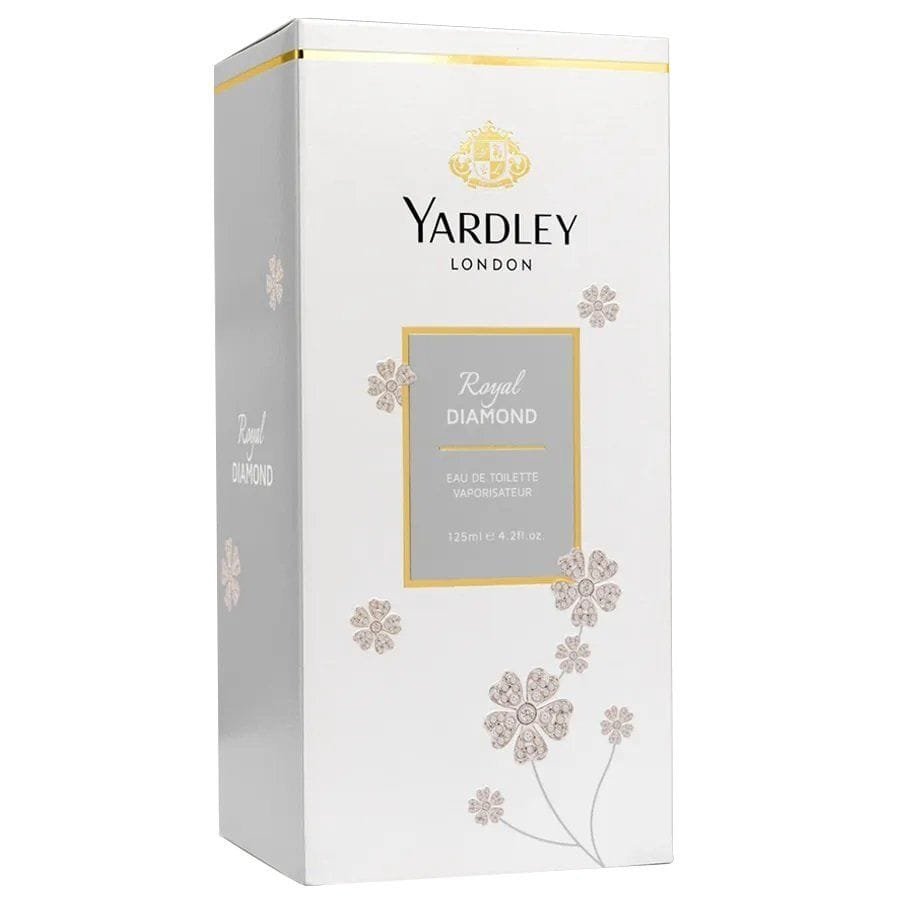 Yardley-London-Royal-Diamond-Eau-De-Toilette-For-Women-125-ml001.jpg Yardley London Royal Diamond Eau De Toilette For Women (125ml) - Image 1