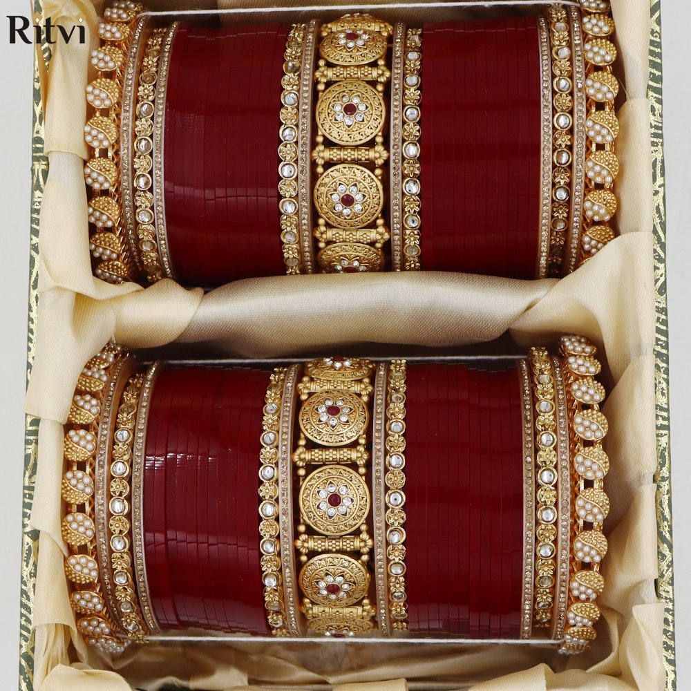 charmi-heavy-chura-1.jpg Charmi Heavy Bridal Chura - Image 1