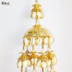 Ritvi Sea Shell Gold Plated Bridal Kalira - Image 2