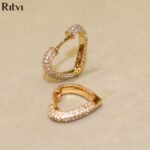 Heart Shape Earrings - Image 2