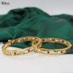 Kaveri Kundan Bangles - Image 4