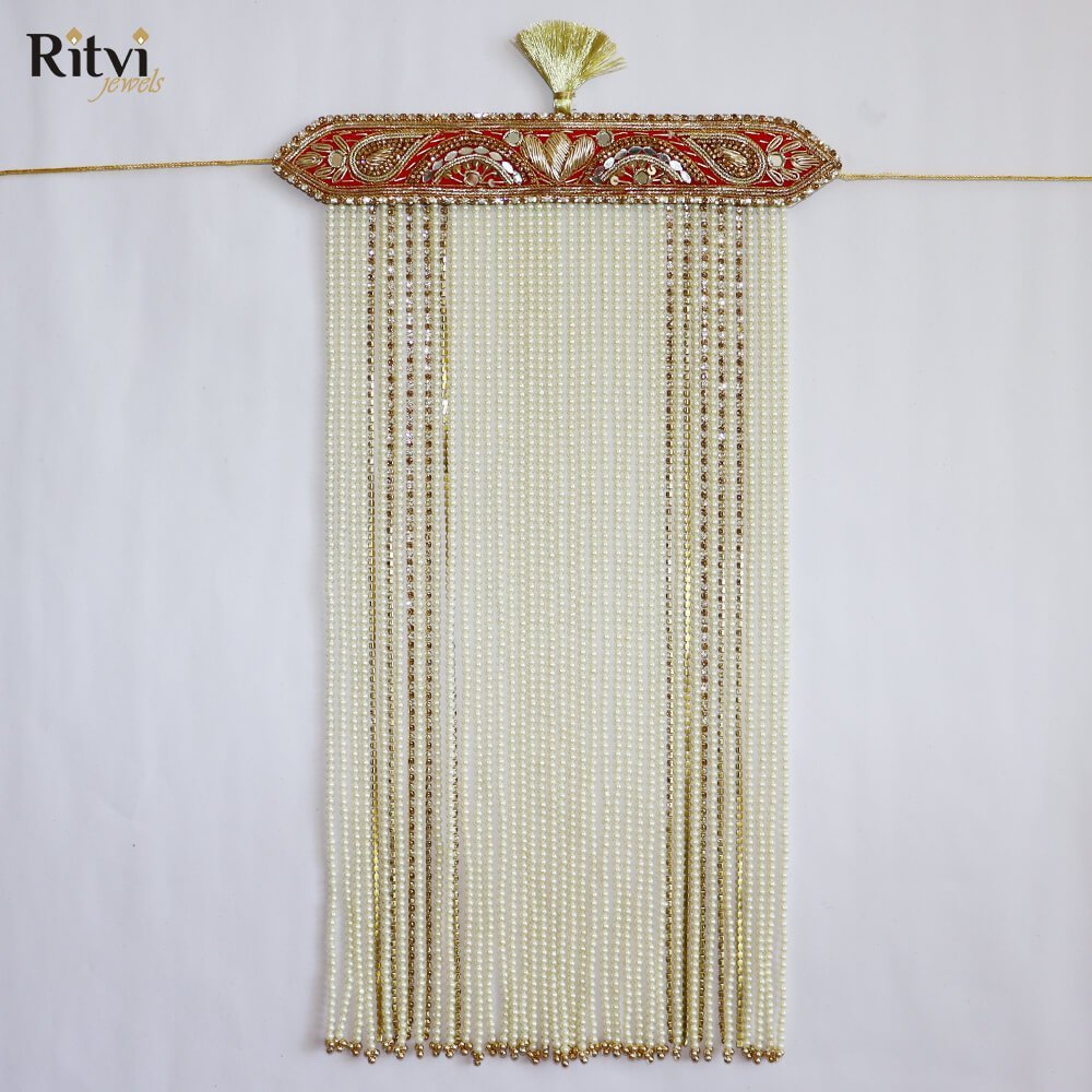 manik-1.jpg Ritvi Sikh Wedding Groom Sehra 9 - Image 1