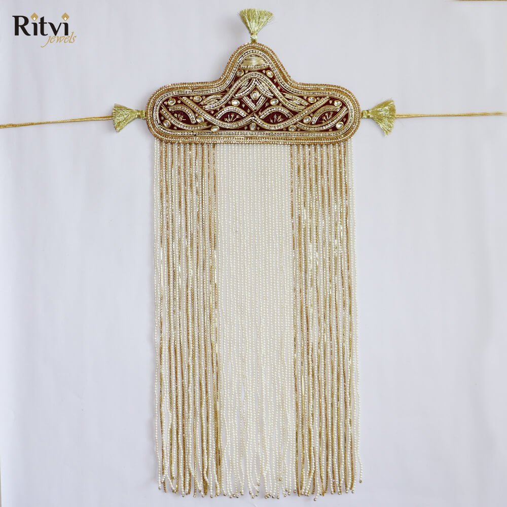 parth-1.jpg Ritvi Groom Wedding Sehra 139 - Image 1