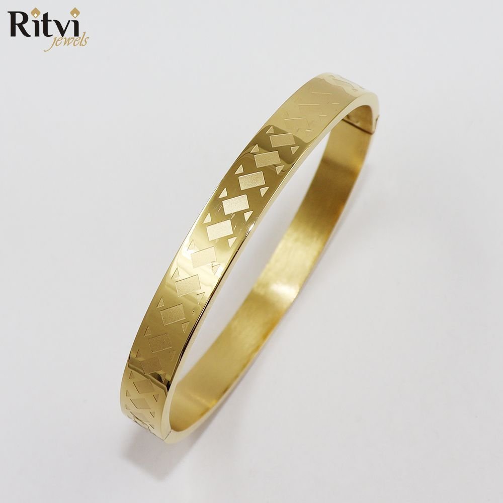 rana-1.jpg Dane Band Bracelet For Men Gold - Image 1