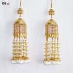 Ritvi Sea Shell Gold Plated Bridal Kalira